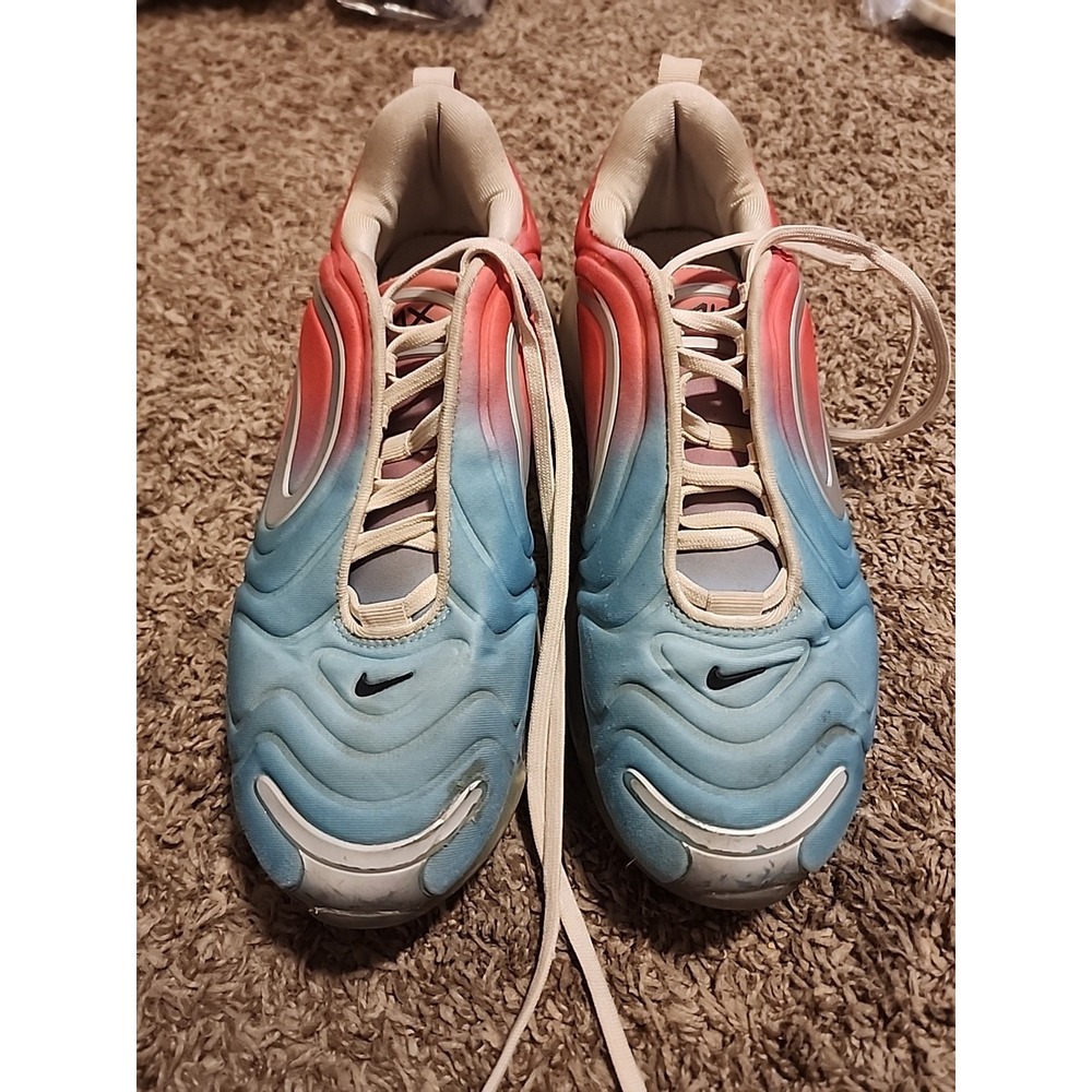 Nike Air Max 720 Pink Sea Blue Lava Glow Ombre AR9293-600 Women's‎ Size 9